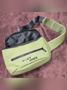 Olive Green Atley James Belt Bag - Hands-Free Crossbody